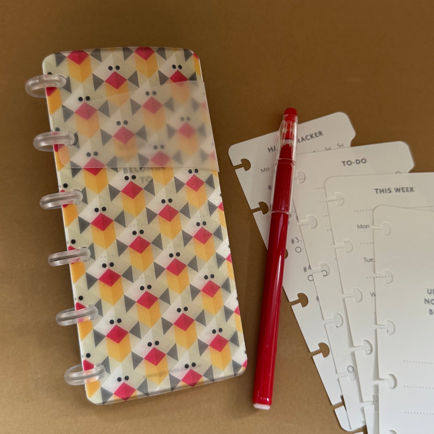 Ultimate Essential Pocket Notebook + Frixion Stick (Bundle) Mod. My Birds
