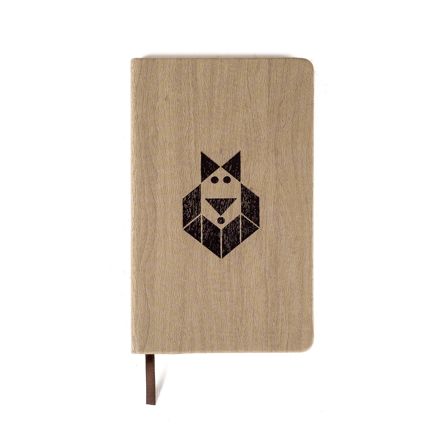 Libreta Madera Ejecutiva Pasta Dura con Grabado LEÓN