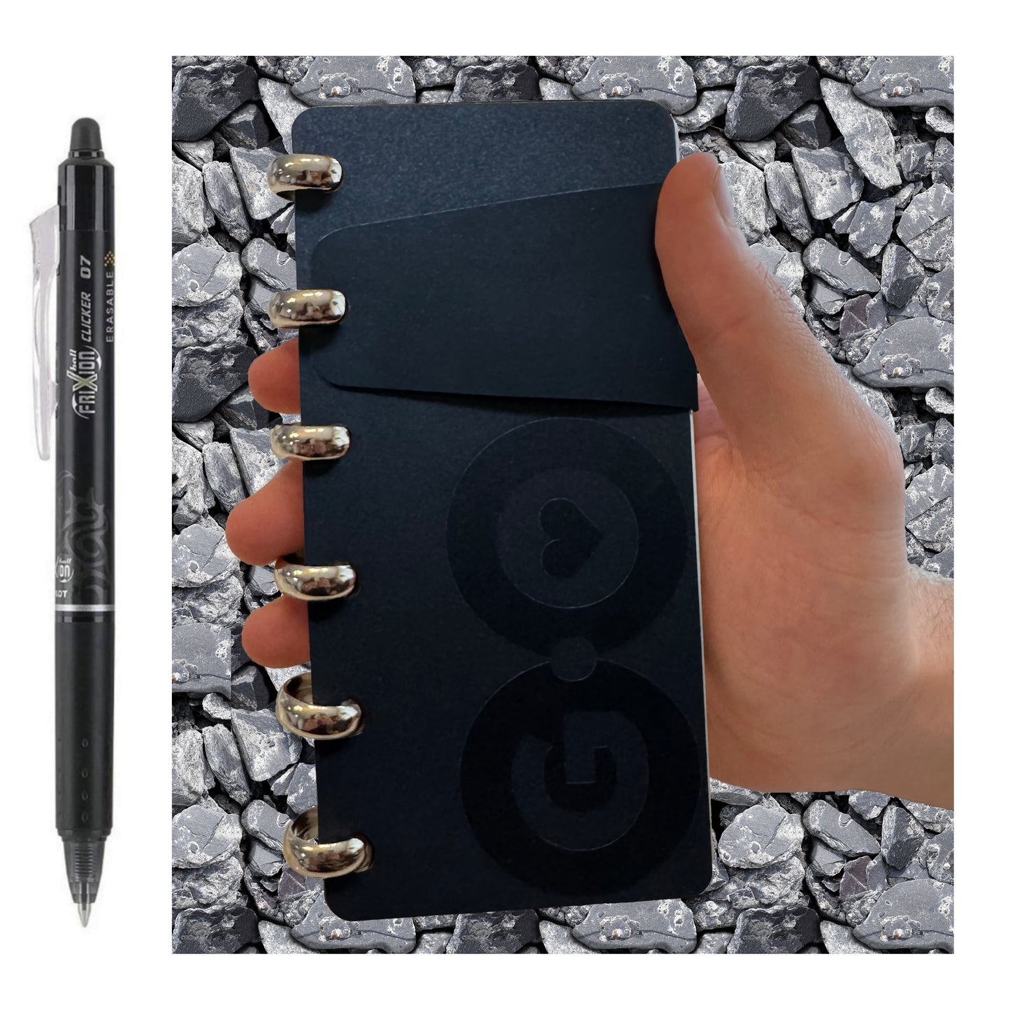 Ultimate Luxury Pocket Notebook + Frixion Clicker (Bundle) 24 hojas