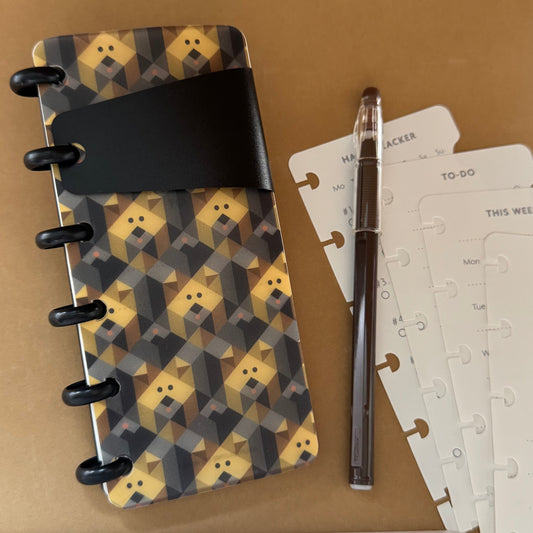 Ultimate Essential Pocket Notebook + Frixion Stick (Bundle) Mod. Dogs & Cats