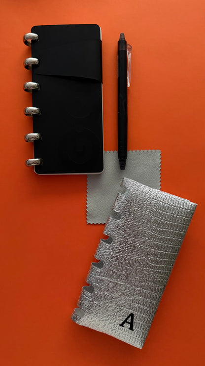 Ultimate Luxury Pocket Notebook + Frixion Clicker + FUNDA