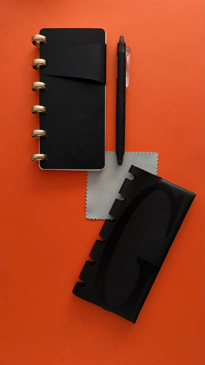 Ultimate Luxury Pocket Notebook + Frixion Clicker + FUNDA