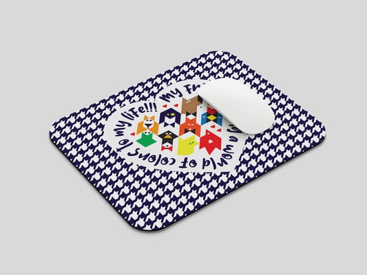 MOUSE PAD Corazón World of Colors