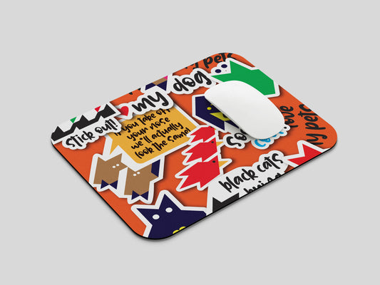 MOUSE PAD Like Stickers