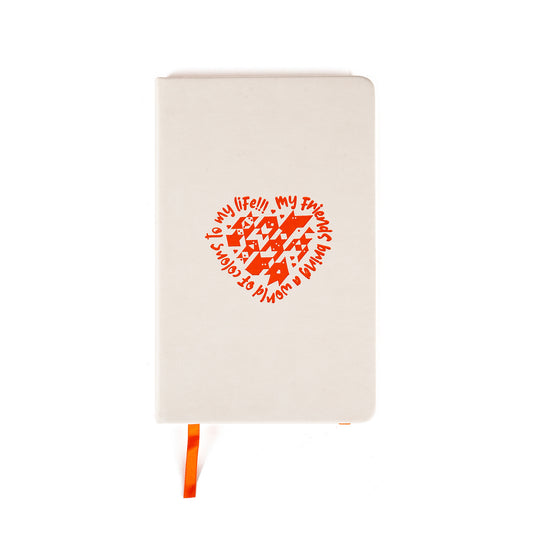 Libreta Ejecutiva Pasta Dura con Grabado WORLD OF COLORS