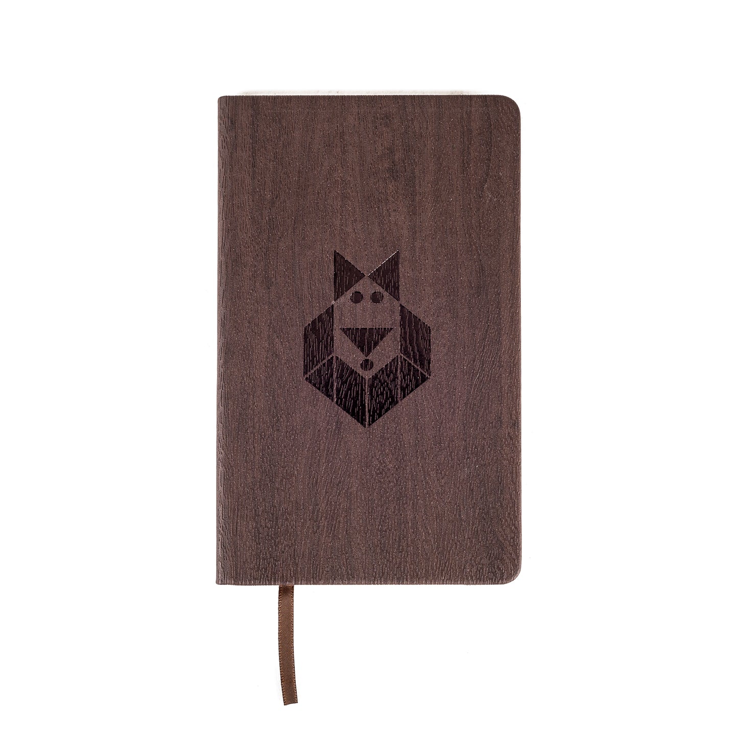 Libreta Madera Ejecutiva Pasta Dura con Grabado LEÓN